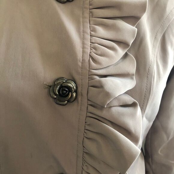 Betsey Johnson Women's Size XS Trench coat - Picture 4 of 8